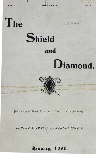 Shield and Diamond, Vol. 5, No. 1, January 1896